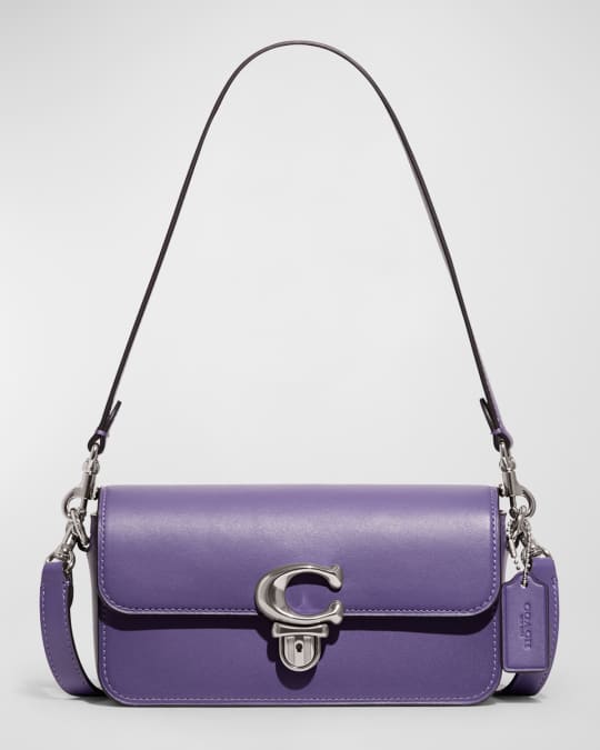Studio Flap Napa Leather Shoulder Bag
