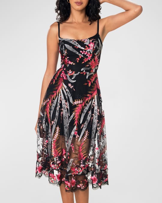 Dress the population uma floral discount