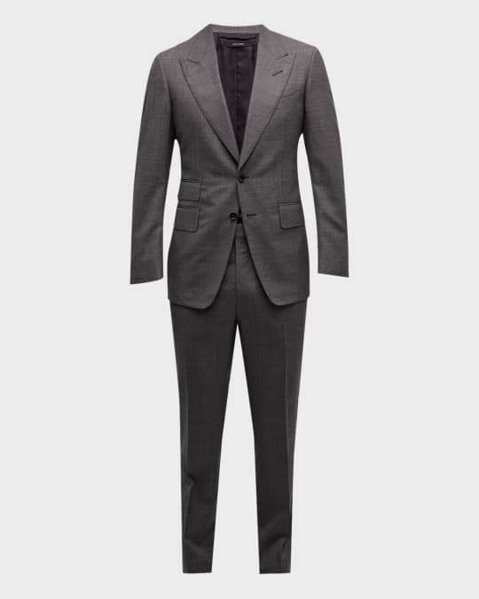 Men's Shelton Micro Basketweave Classic Fit Suit