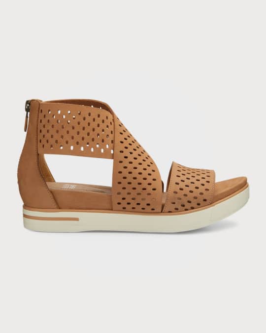 Eileen fisher perforated sandal hot sale