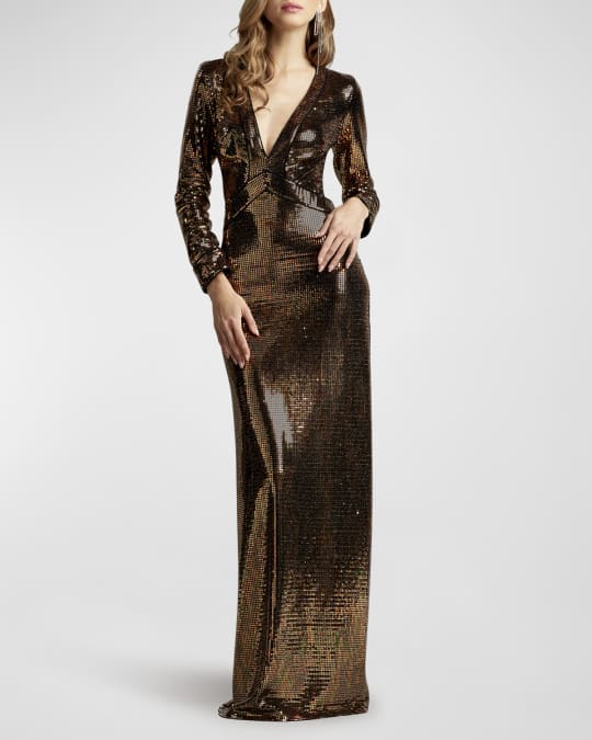tadashi gold dress Tadashi Shoji BSJ24030L main image 1