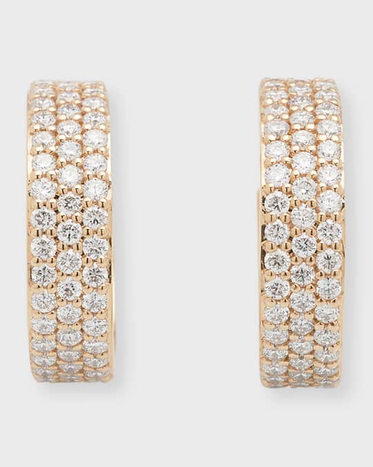 Flawless 15mm Diamond Vanity Huggies
