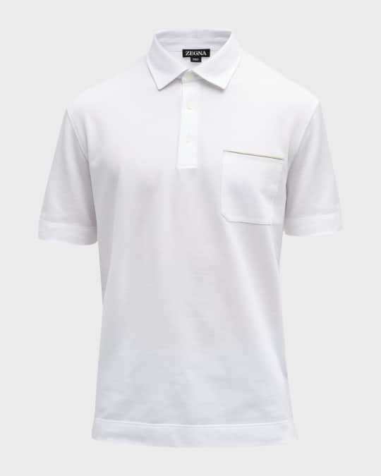 ZEGNA Men s Cotton Polo Shirt Neiman Marcus
