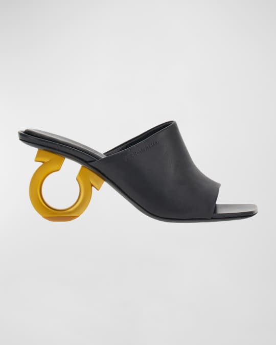 サンダル・ミュール Salvatore Ferragamo Astro Women's Sandals Black Leather Salvatore Ferragamo Sandals Women Leather Black | B-Exit – B