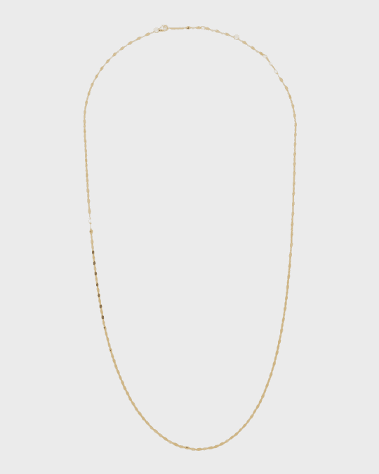 Blake Mega Glass Layering Chain Necklace, 30 Inches