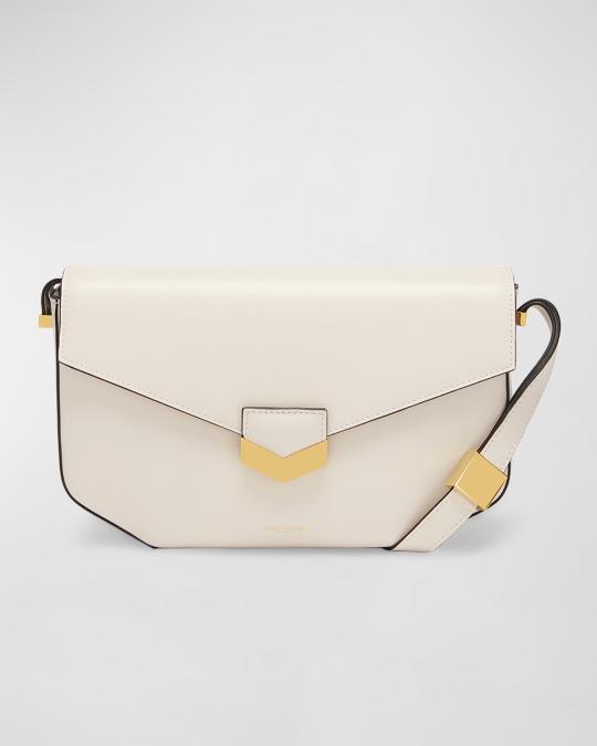 DeMellier London Midi Envelope Flap Crossbody Bag | Neiman Marcus