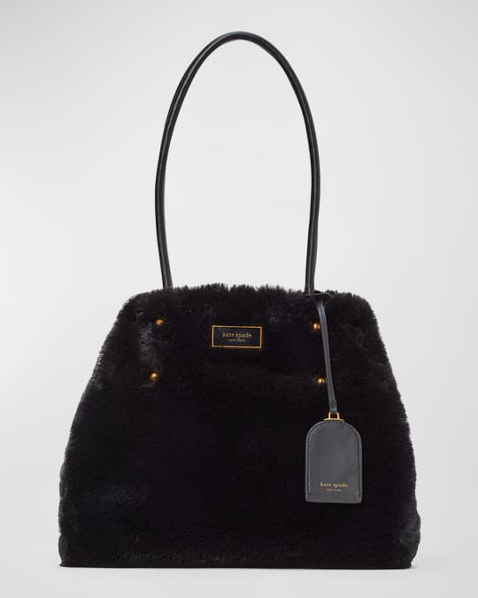 kate spade new york everything medium faux-fur tote bag | Neiman Marcus