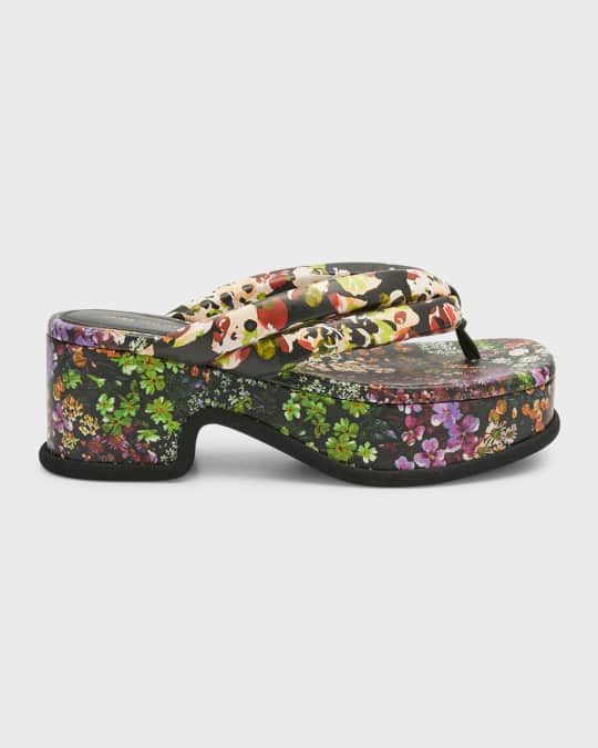 Dries van top noten platform sandals