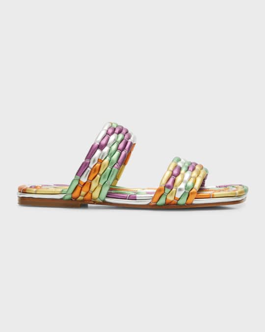 Neiman marcus sandals flat online