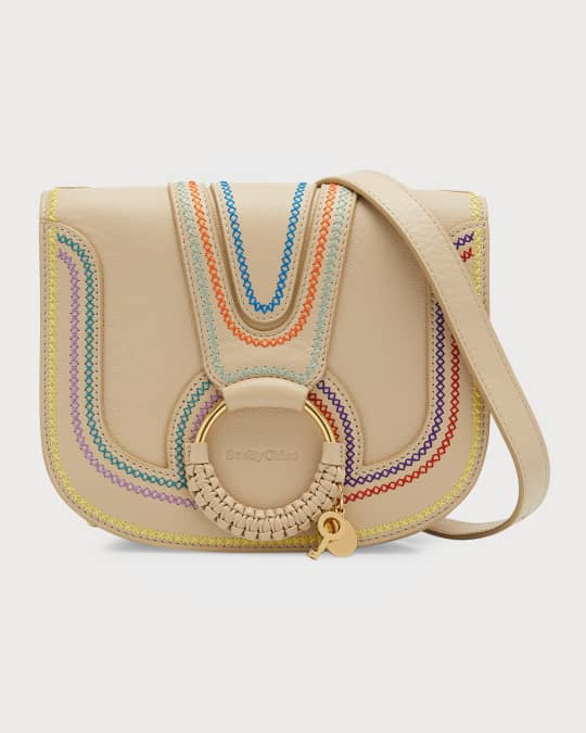 See by Chloe Hana Small Rainbow Leather Shoulder Bag | Neiman Marcus