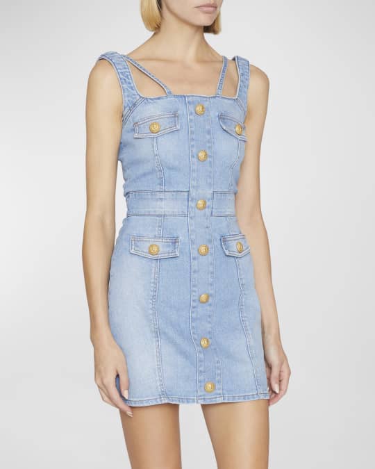 Strappy patch best sale pocket dress