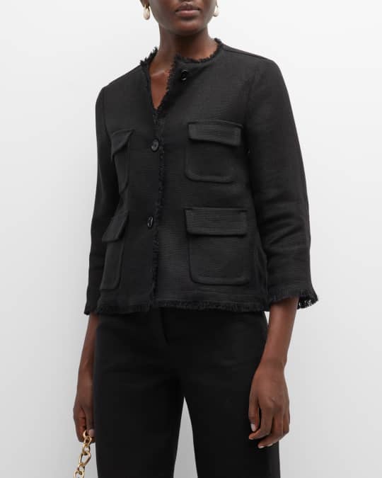 Max mara fringe blazer outlet