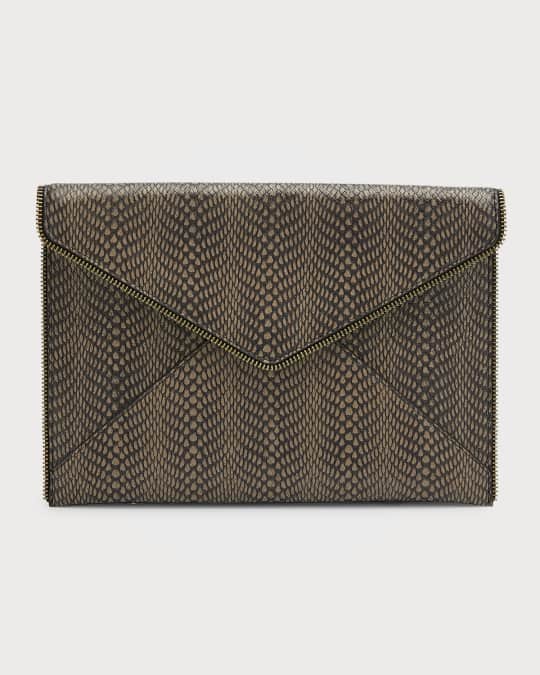 Purses Rebecca Minkoff Leo Clutch Sale Rebecca Minkoff Leo Snake