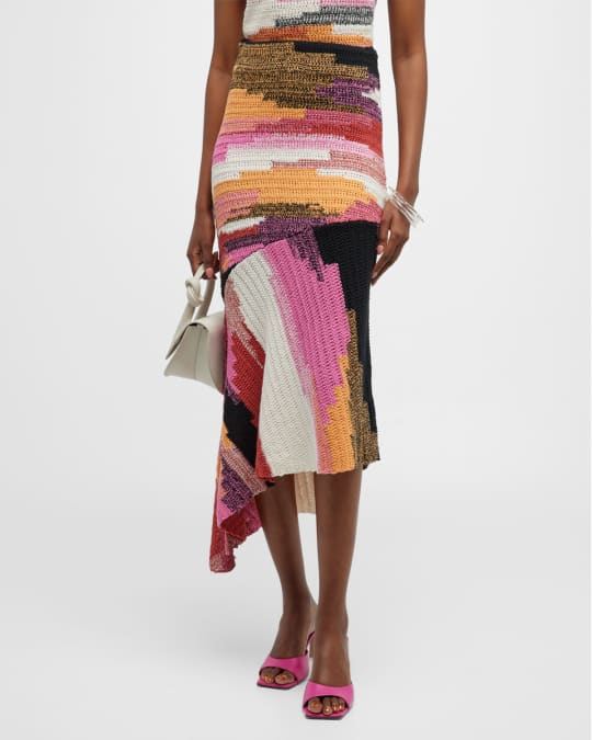 A.L.C. Nova Crochet Midi Skirt | Neiman Marcus