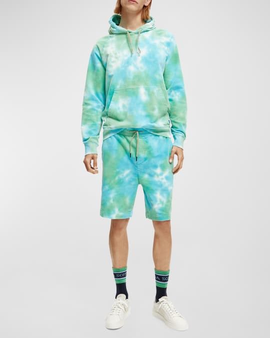 Men s Soft Tie Dye Corduroy Hoodie