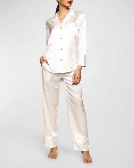 Neiman marcus sales silk pajamas