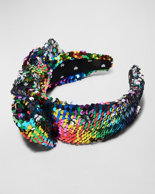 Lele Sadoughi Holly Headband Lele Sadoughi Holly Linen Bow Headband | Bloomingdale main image 2