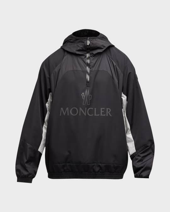 Moncler Men s Mattres Paneled Nylon Jacket Neiman Marcus