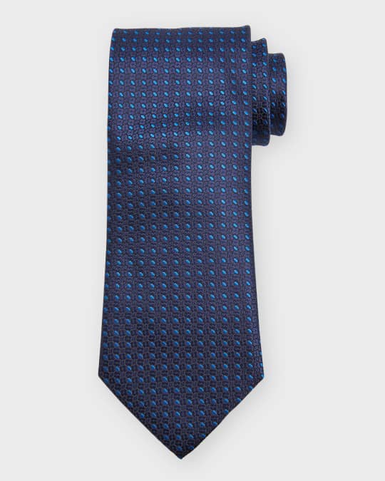 Canali Men's Silk Jacquard Tie | Neiman Marcus
