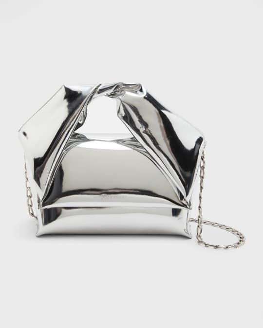 JW Anderson Midi Twister Mirror Top-Handle Bag | Neiman Marcus