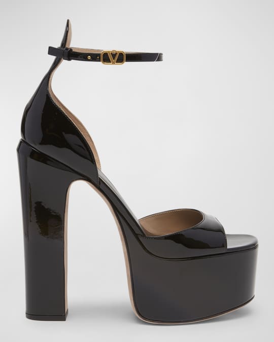Rockstud platform sandal top