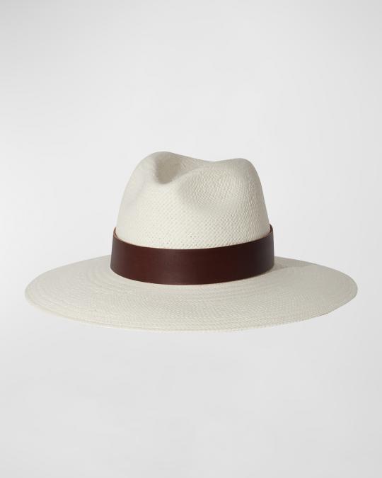 Janessa Leone Corbin Packable Fedora | Neiman Marcus display picture 3