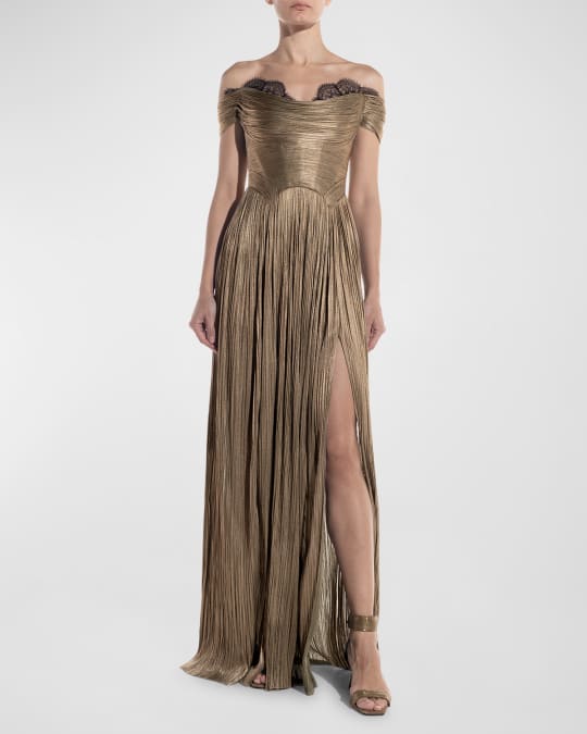 Wedding Dress Maria Lucia Hohan Gold Dress Pin By Corinne Andersson On  Shopping Dresses Maria Lucia