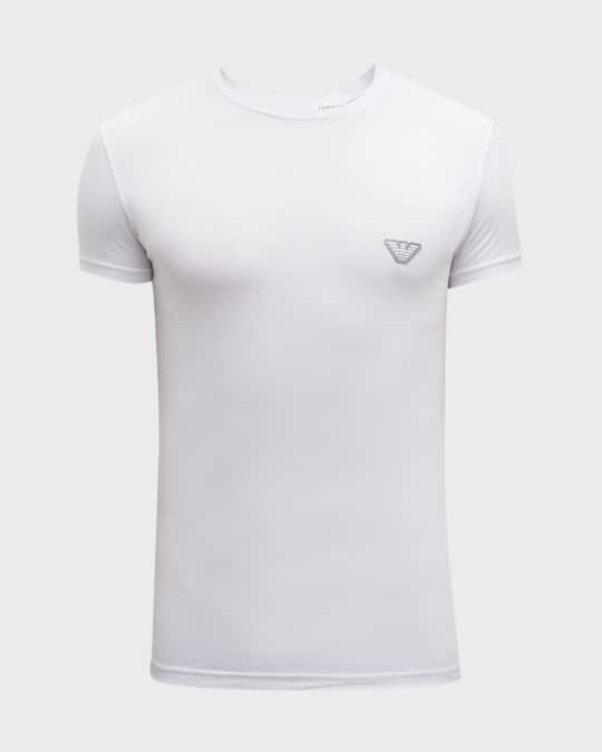 Emporio Armani Men s Eagle Applique Slim Fit T Shirt Neiman Marcus