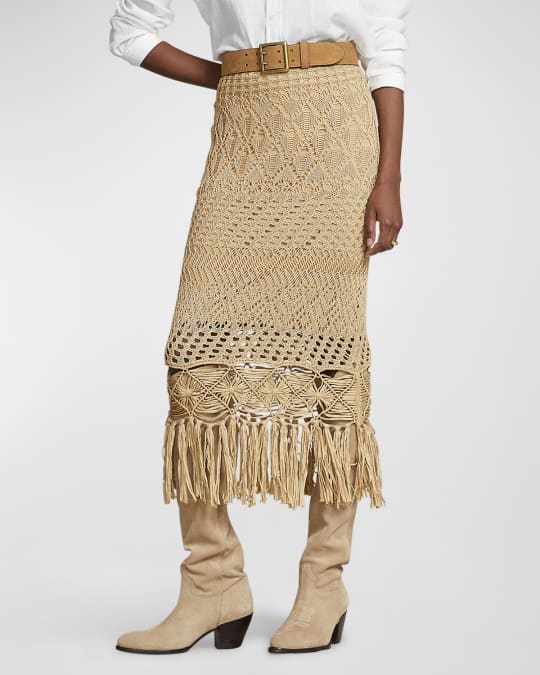Ralph lauren knit skirt top