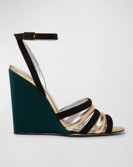 Neiman marcus best sale wedge sandals