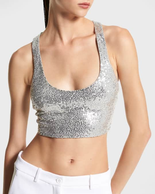 Michael Kors, Tops, Michael Kors Womens Large Sequin Tank Top