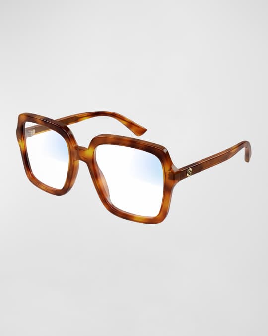 Gucci polarized square acetate sunglasses hotsell