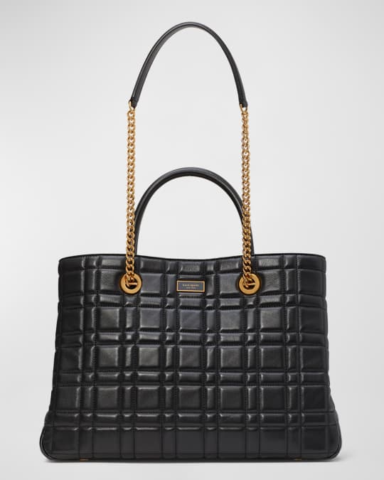 Kate spade quilted tote bag sales