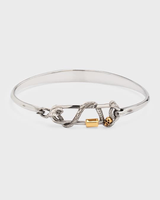 Alexander mcqueen snake best sale bracelet