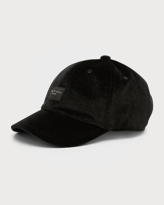 rag & bone Addison Baseball Cap Black rag & bone Addison Faux Shearling Baseball Cap | Bloomingdale main image 4