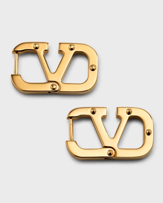 Valentino Garavani Signature V Logo Earring Jackets