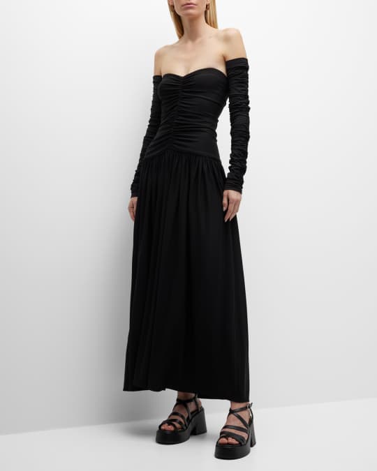 Rosetta ruched dress outlet