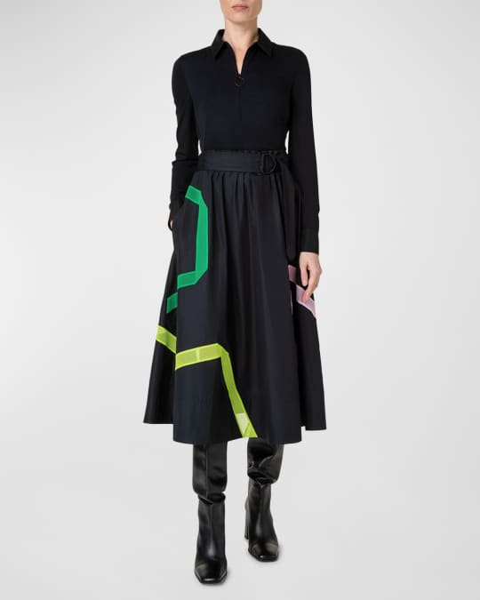 Akris punto black dress shop