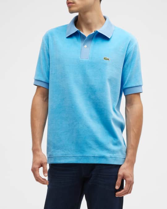 Lacoste Men s Velvet Polo Shirt Neiman Marcus