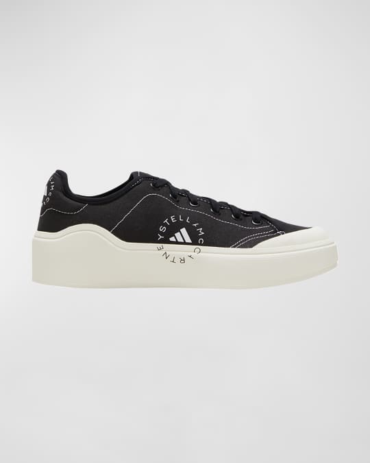 Adidas By Stella McCartney Black Court Sneakers for Women