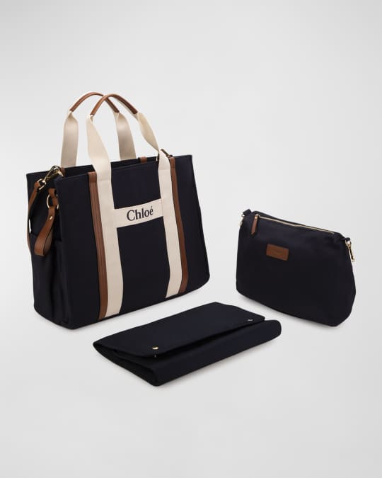 Leather Changing Diaper Bag
