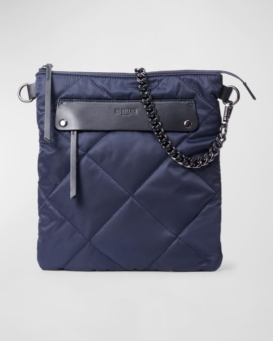 Quilted Madison Crossbody Camel - MZ Wallace main image 1