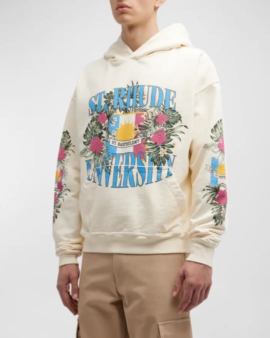 Rhude ルード / RHUDE UNIVERSITY HOODIE RHUDE Rhude University Hoodie | Black | FARFETCH