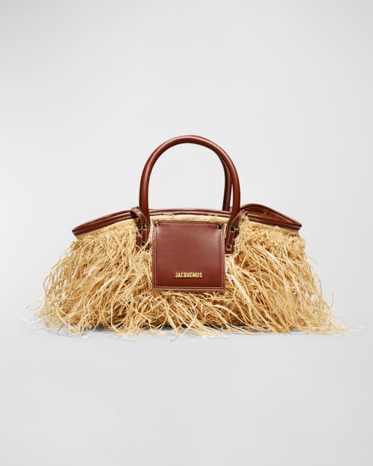 Jacquemus straw new arrivals bag mini