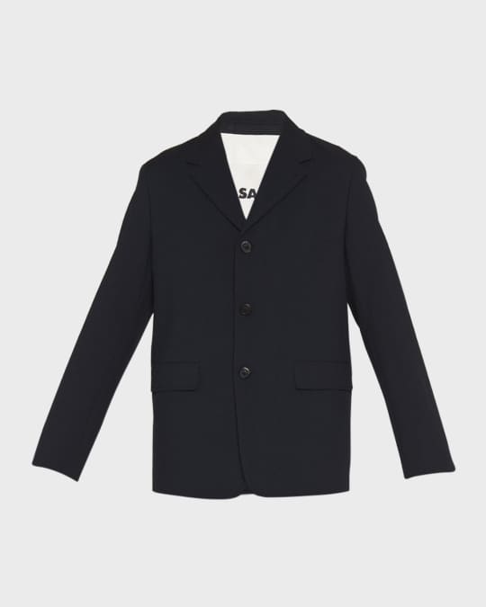 Men's Solid Suit Jacket