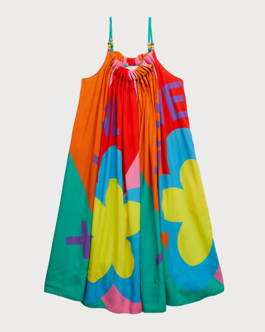 rainbow beaded dress Rainbow Ruffle Tulle Butterfly Beaded Sequin Flower Girl Dress 3T