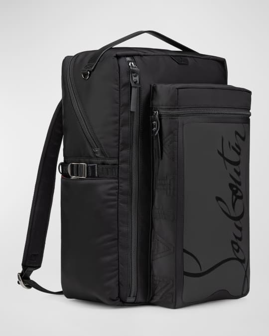 Christian Louboutin LOUBIDEAL ルビディール Christian Louboutin Men's Loubideal Sneaker Sole Nylon Backpack