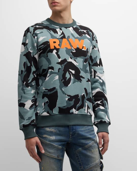 G STAR RAW Men s Camo RAW Sweatshirt Neiman Marcus