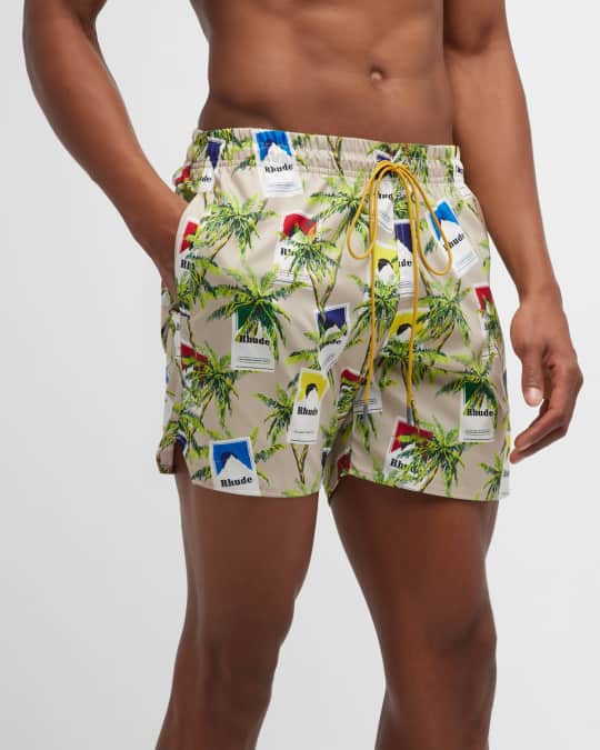 cigarette shorts Rhude Men's Cigarette Cases Drawstring Shorts