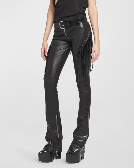 Leather pants neiman marcus deals